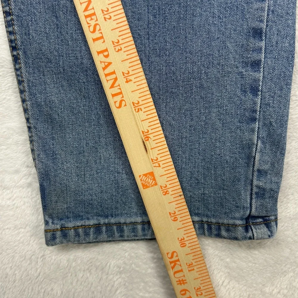 Levi's 550 Jeans Men Blue Denim Pockets Classic Straight Zip Fly 35X29.5 - Flaws